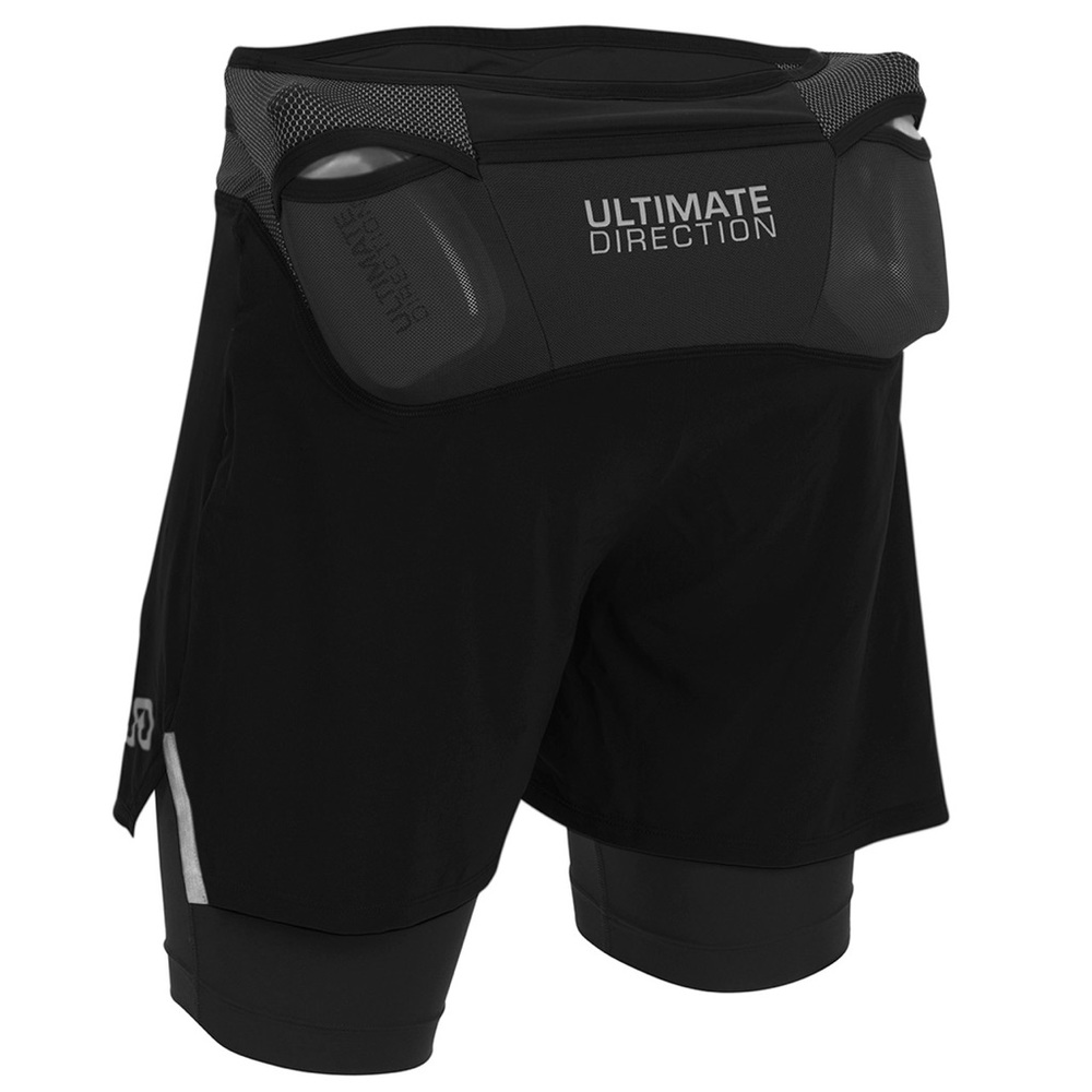 Mens Ultimate Direction 2 in 1 Run Short
